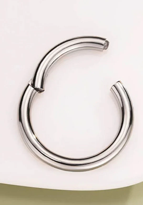 14g [Titanium] Hinged | SEGMENT RING - Image 2