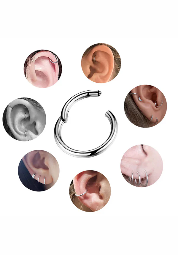 20g [Titanium] Hinged | SEGMENT RING - Image 3