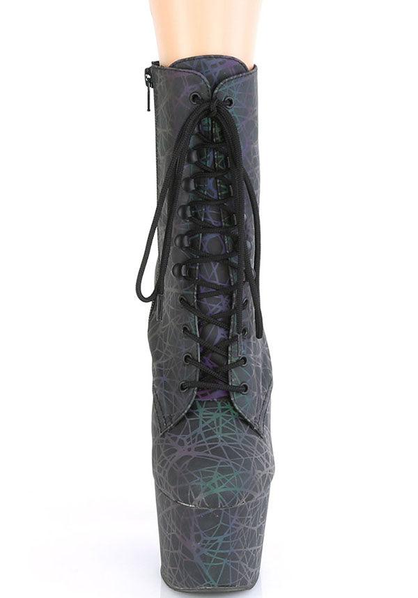 ADORE-1020REFL [Green/Purple] | PLATFORM HEELS [PREORDER] - Image 2
