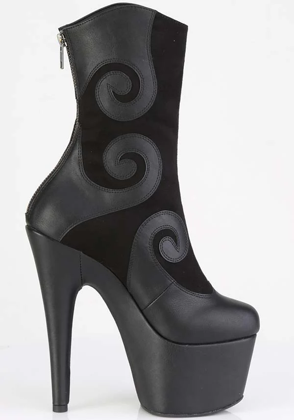 ADORE-1034 [Faux Suede] | PLATFORM BOOTS [PREORDER] - Image 4
