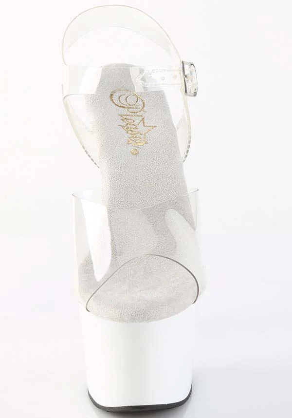 ADORE-708 [White] | PLATFORM HEELS [PREORDER] - Image 2