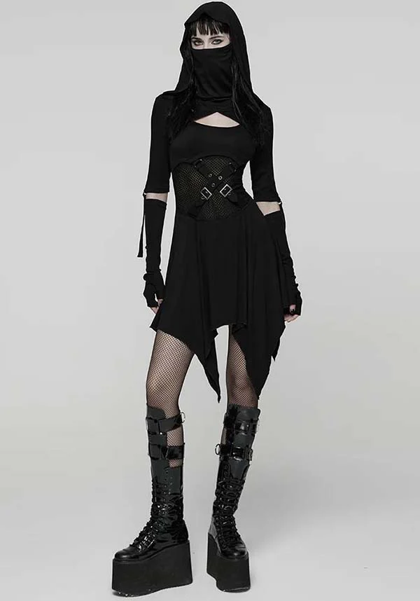 Aelin | HOODED DRESS