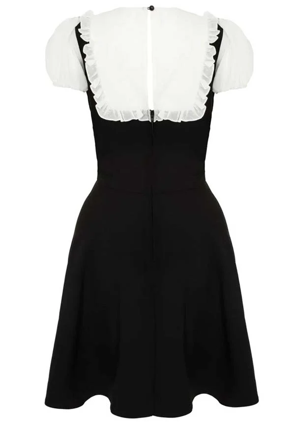 Alice [Black/White] | DRESS - Image 10