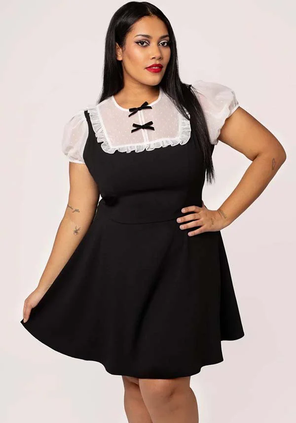 Alice [Black/White] | DRESS - Image 2