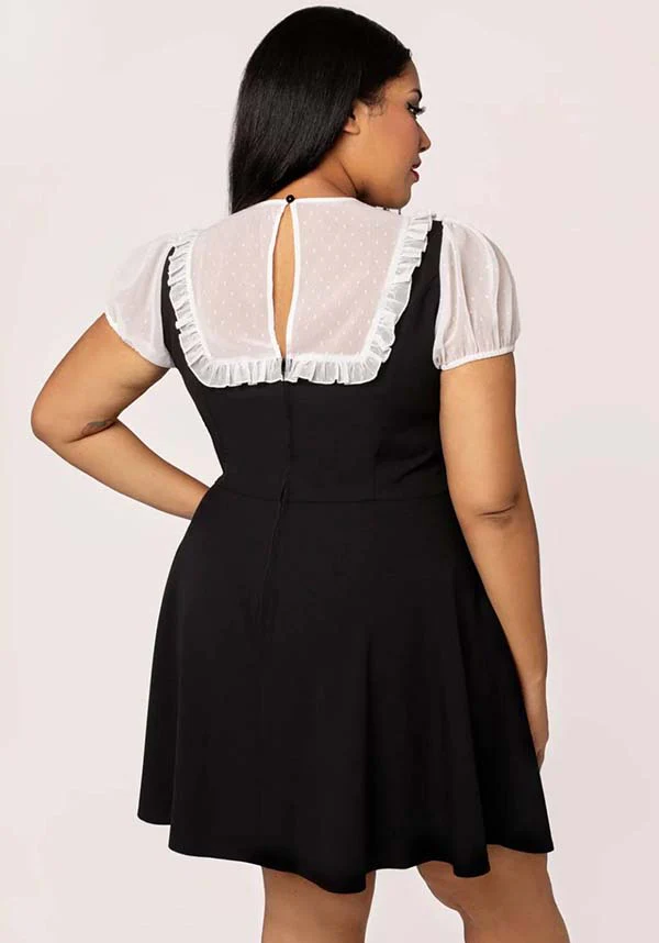 Alice [Black/White] | DRESS - Image 6