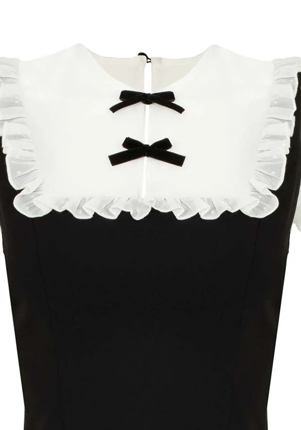 Alice [Black/White] | DRESS - Image 8