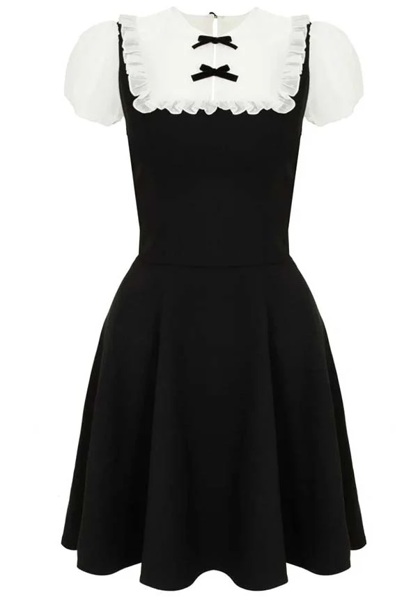 Alice [Black/White] | DRESS - Image 9