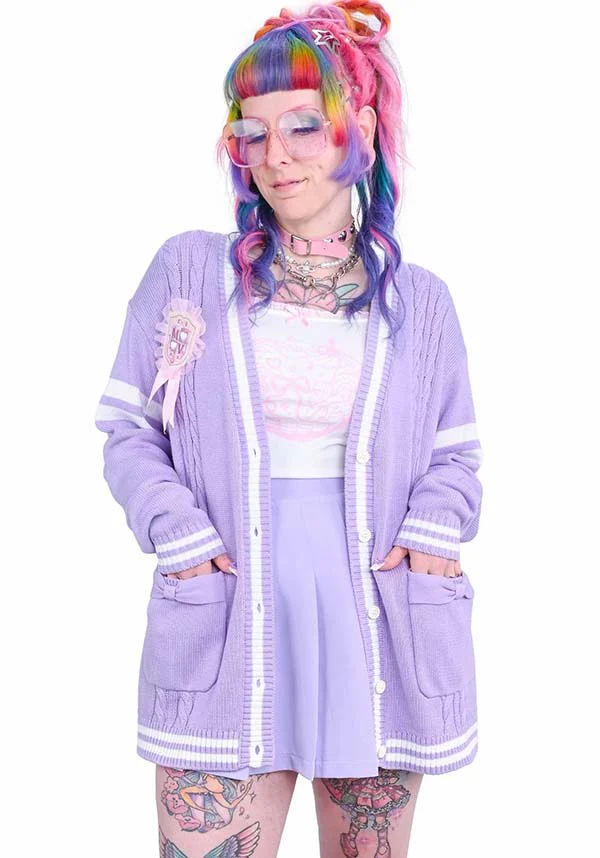 Angel Academy [Lavender] | CARDIGAN