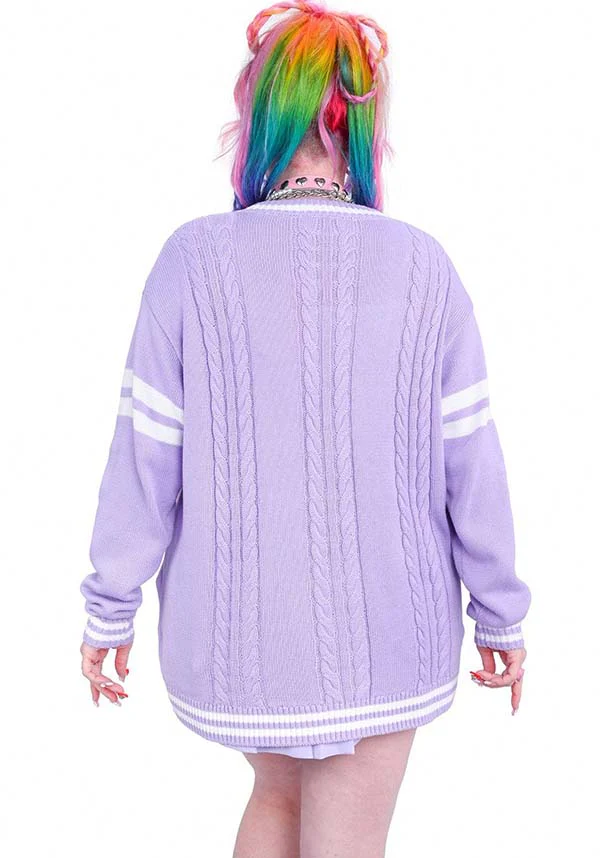 Angel Academy [Lavender] | CARDIGAN - Image 6