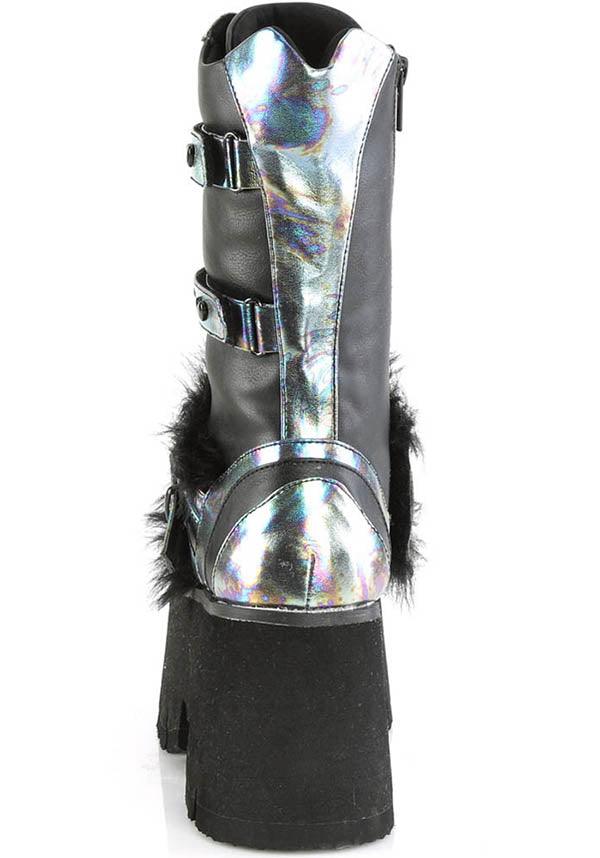 ASHES-120 [Black] | PLATFORM BOOTS [PREORDER] - Image 3
