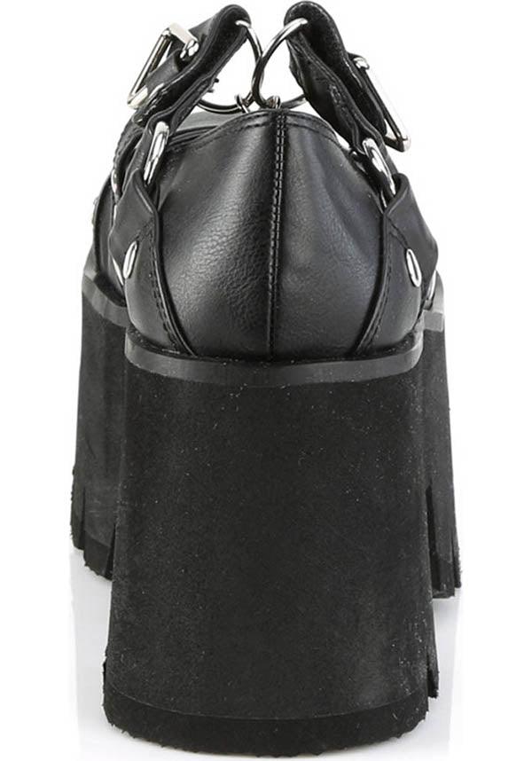ASHES-33 [Black] | PLATFORM HEELS [PREORDER] - Image 3