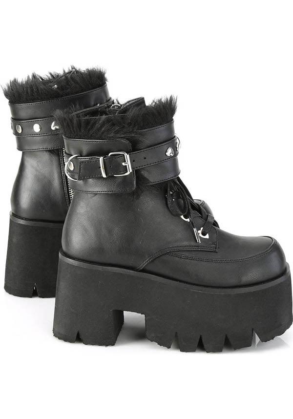 ASHES-57 [Black] | PLATFORM BOOTS [PREORDER] - Image 5