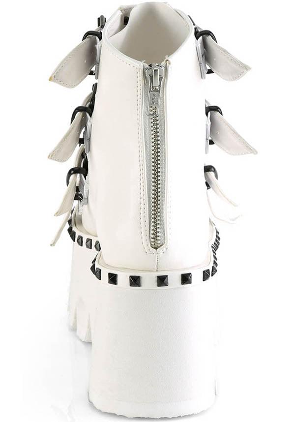 ASHES-70 [White] | PLATFORM SANDALS [PREORDER] - Image 4