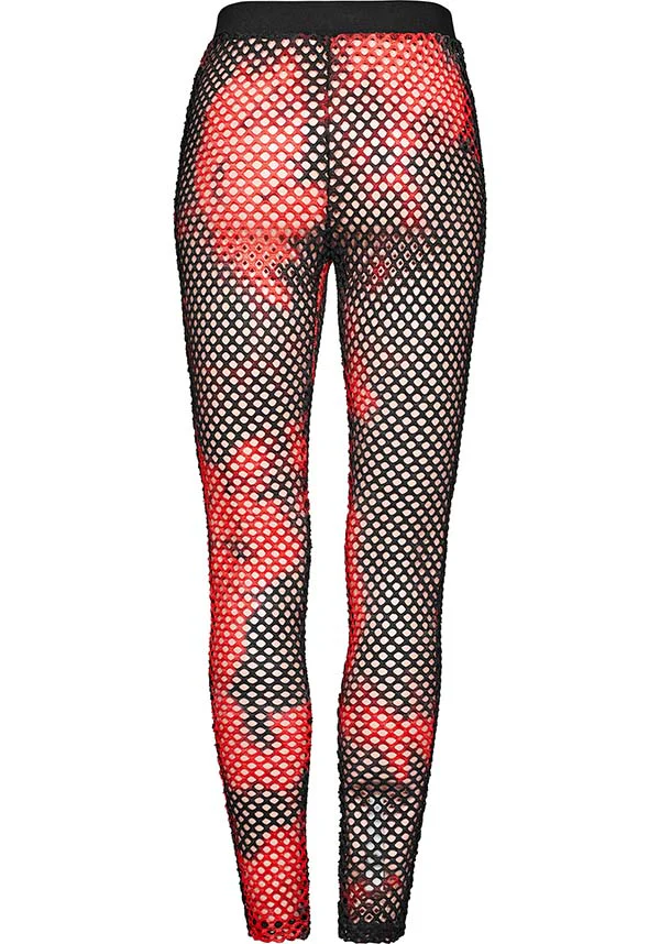 Badriyah Fishnet [Black/Red] | LEGGINGS* - Image 7