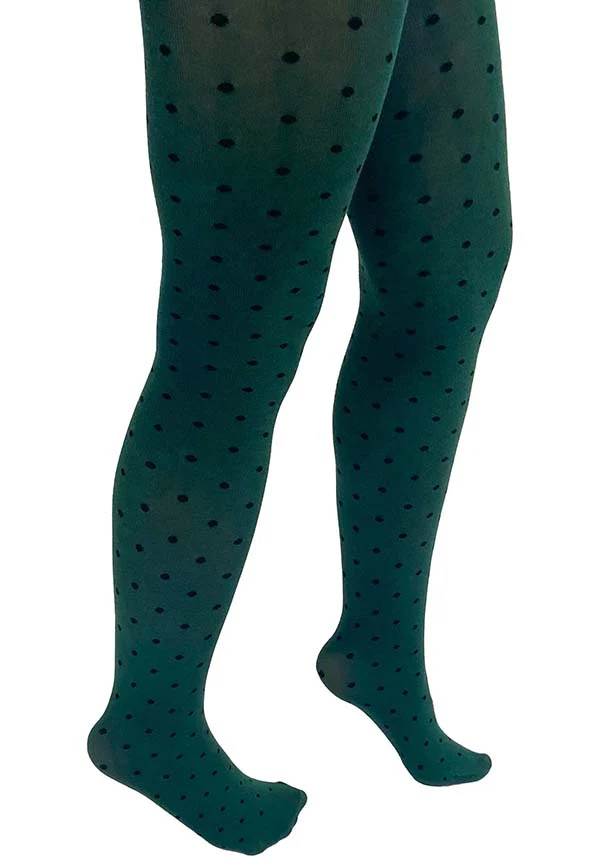 Bamboo Spot [Green] | TIGHTS* - Image 2