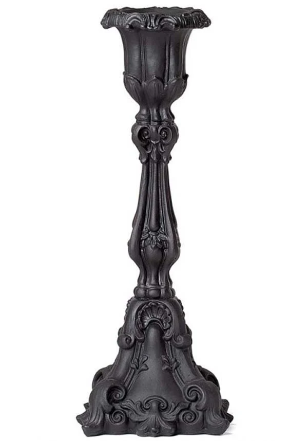 Baroque [Black] | CANDLE HOLDER