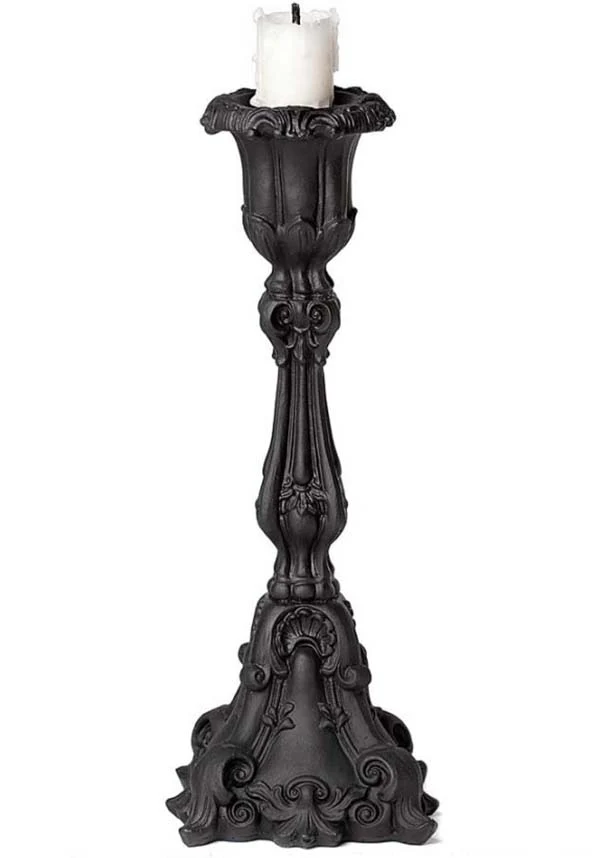 Baroque [Black] | CANDLE HOLDER - Image 2