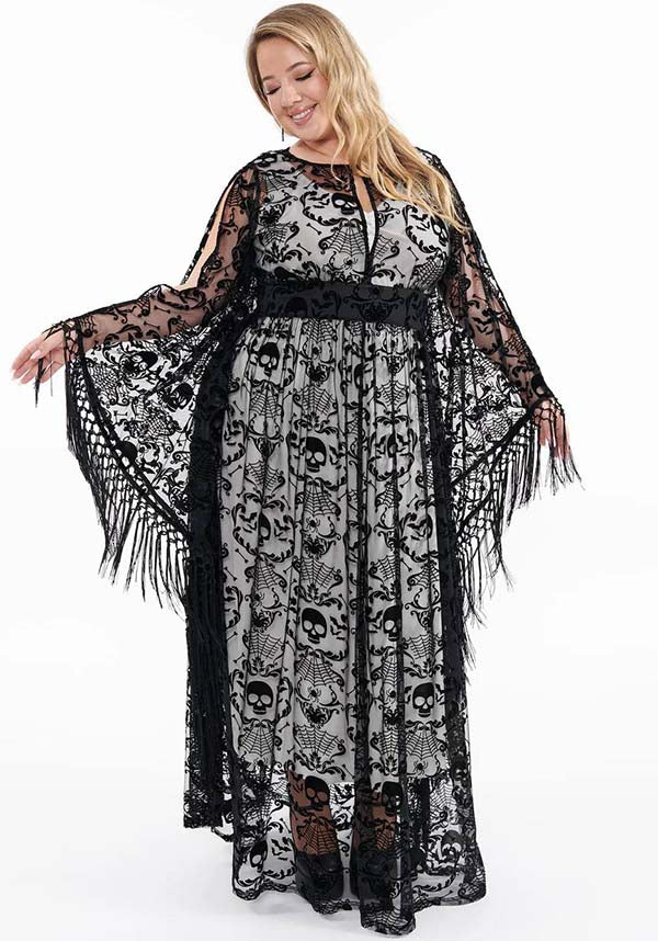 Baroque Skull Burnout | CAFTAN** - Image 2