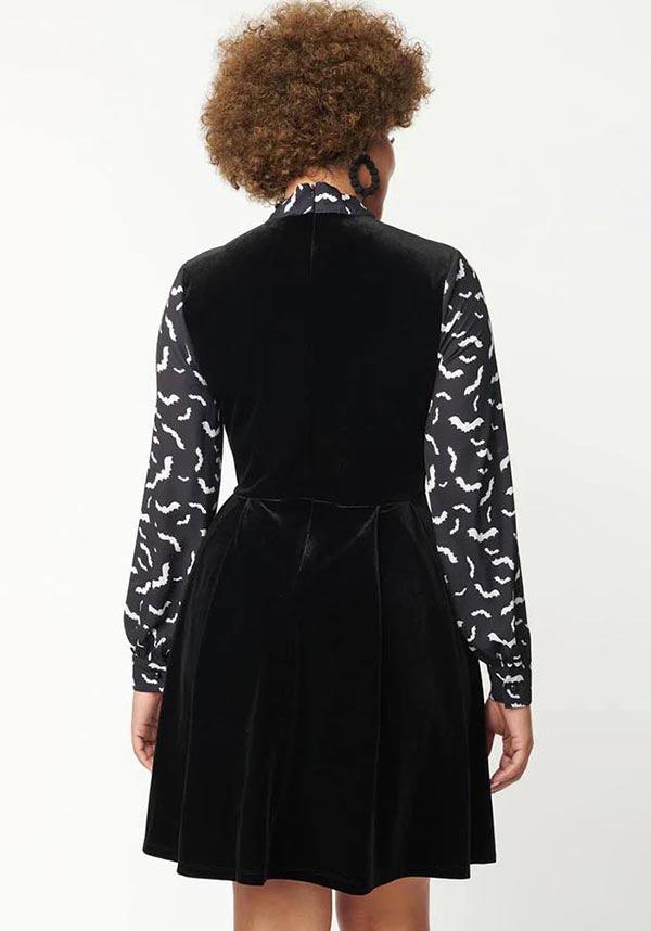 Bat [Black] | VELVET DRESS** - Image 5