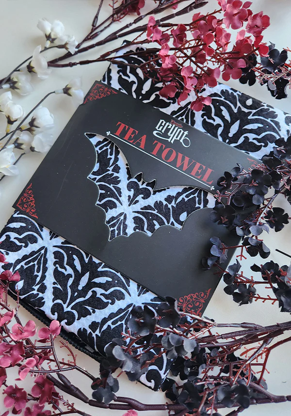Bat Damask | TEA TOWEL - Image 10