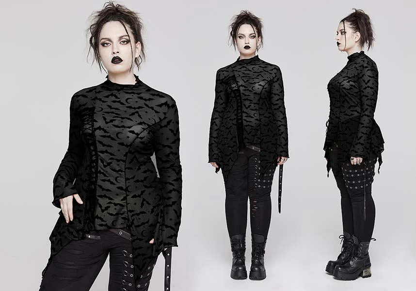 Bat Mesh | LONG SLEEVE TOP* - Image 18