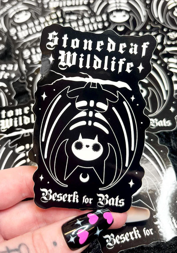 Batty Bones | STONEDEAF CHARITY STICKER**