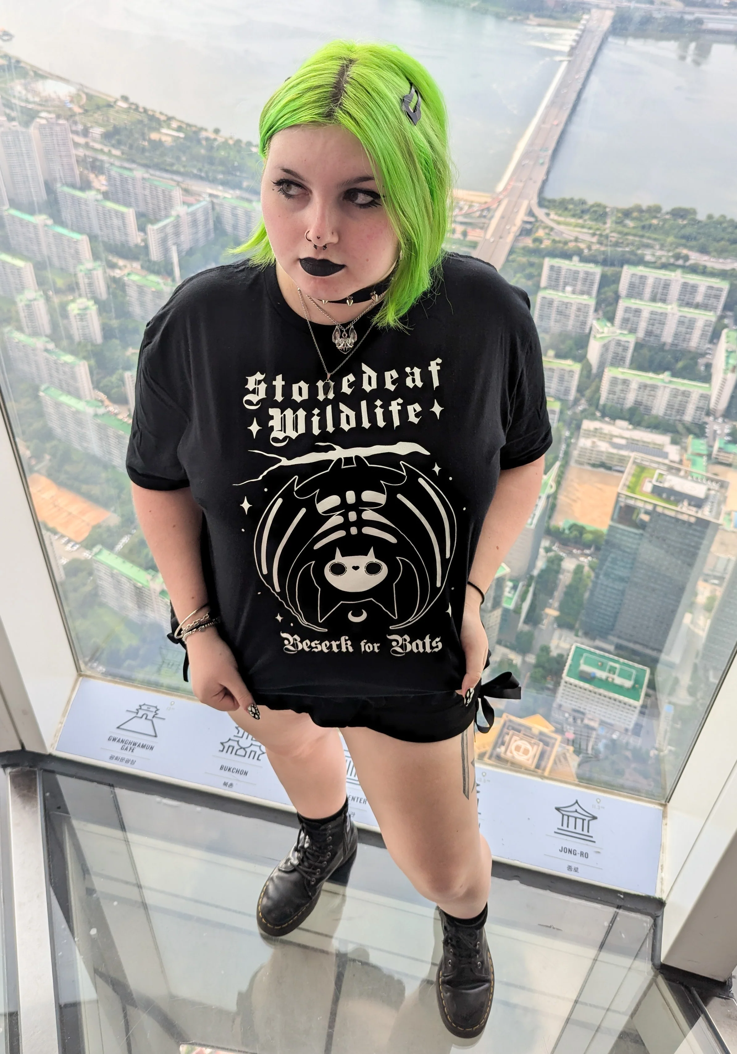 Batty Bones | STONEDEAF CHARITY T-SHIRT** - Image 4