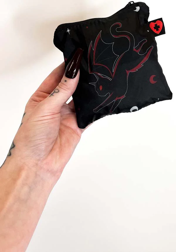 Batty Cats | REUSABLE TOTE BAG - Image 3