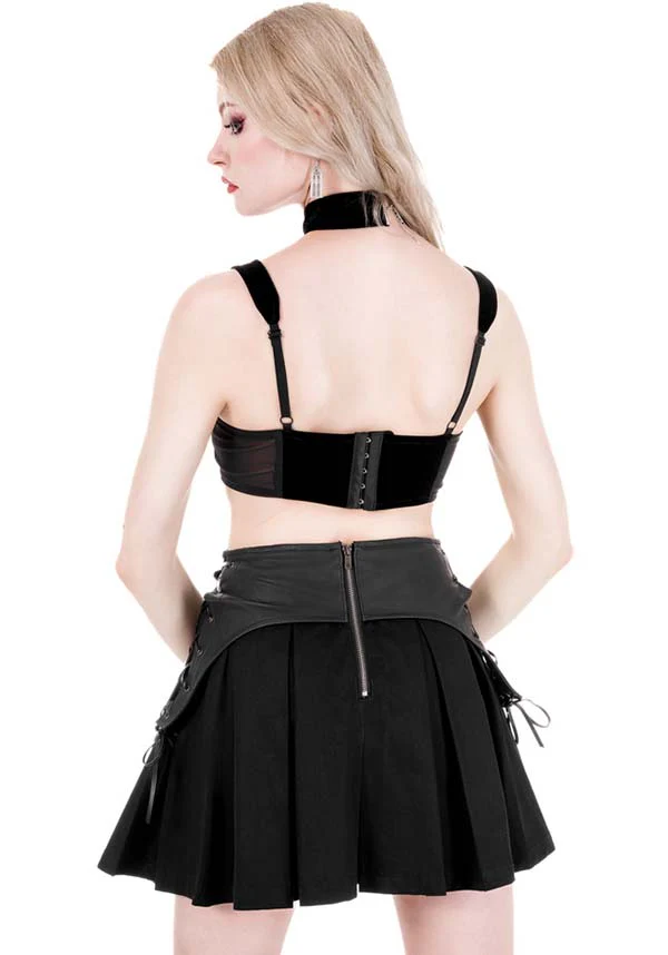 Batwing Lace Up | CROP TOP* - Image 5