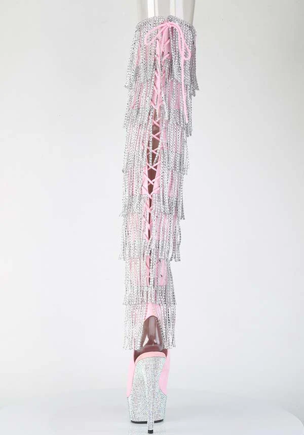 BEJEWELED-3017HG-RSF-6 [Baby Pink] | PLATFORM HEELS [PREORDER] - Image 4