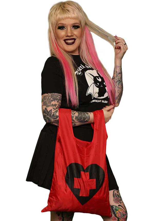 Beserk Heart | REUSABLE TOTE BAG - Image 8