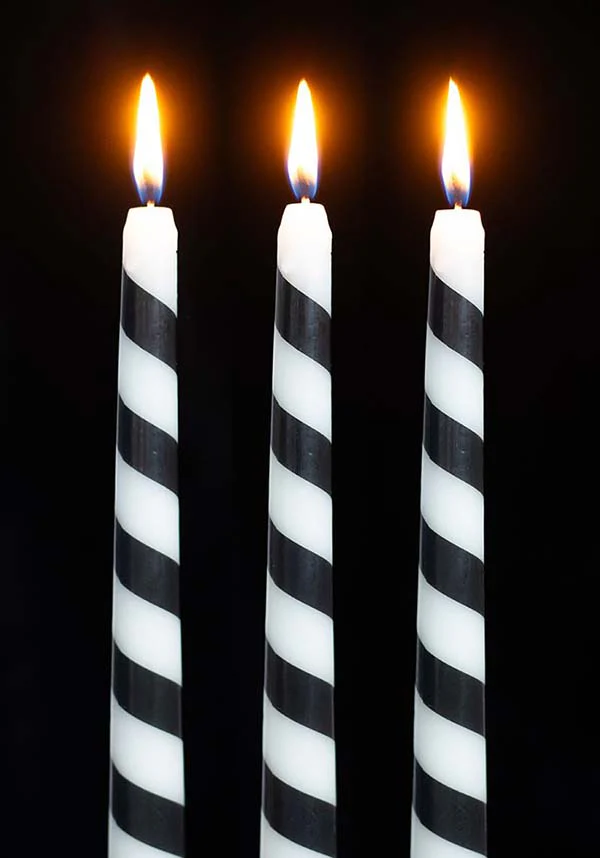 Black Stripe | TAPER CANDLES