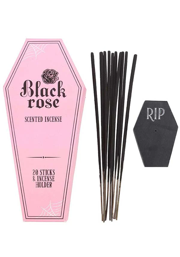 Black Rose | INCENSE PACK AND HOLDER - Image 3