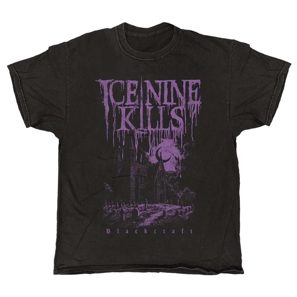 Blackcraft x Ice Nine Kills | Purple Church T-SHIRT [PREORDER]