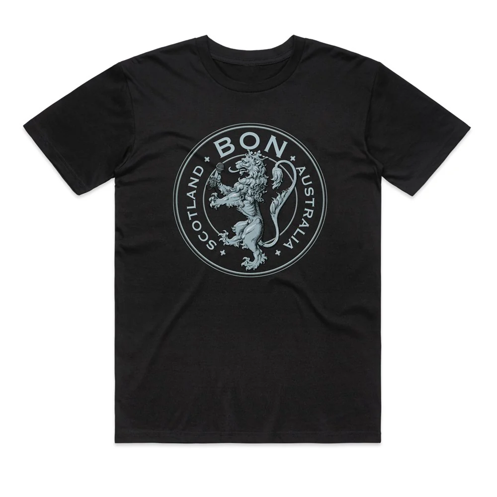 Bon Scott | Crest Logo [Black] T-SHIRT [PREORDER]