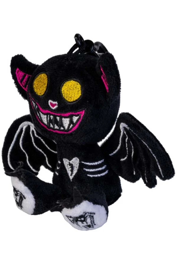 Boris [Black] | PLUSH KEYCHAIN - Image 2