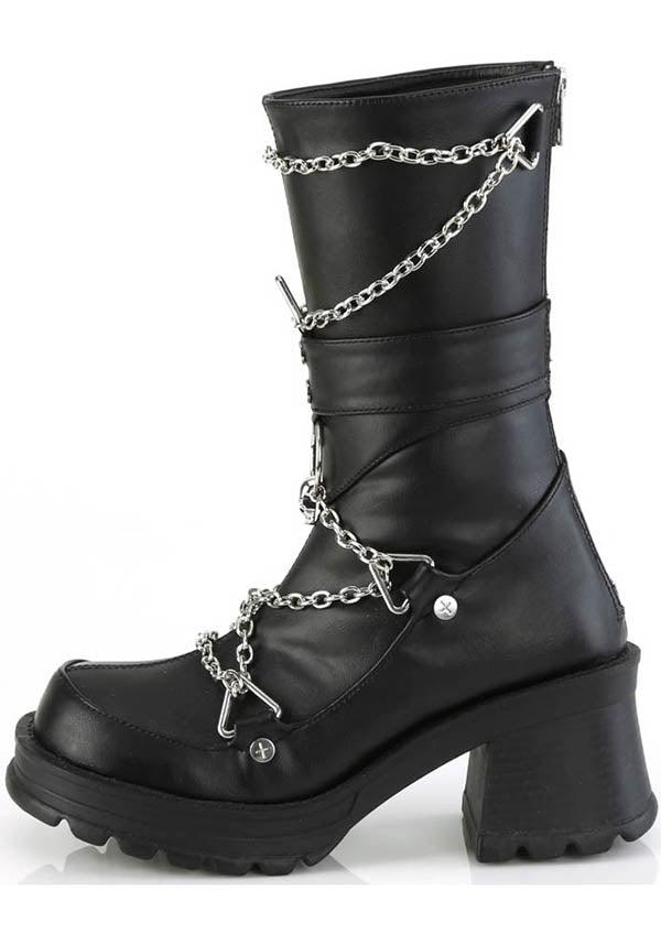 BRATTY-120 [Black] | PLATFORM HEELS [PREORDER] - Image 4