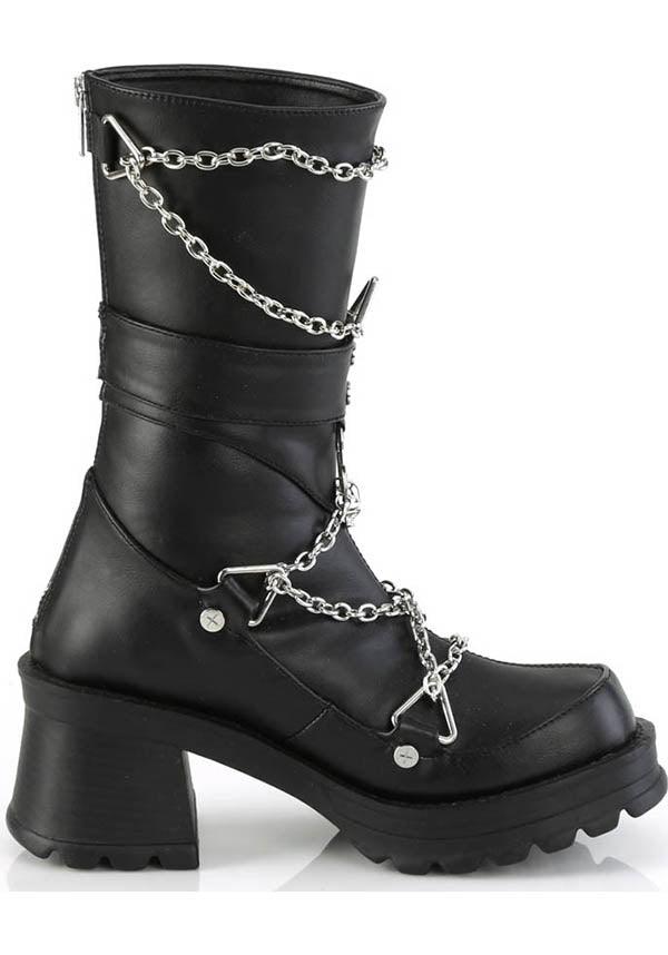 BRATTY-120 [Black] | PLATFORM HEELS [PREORDER] - Image 5