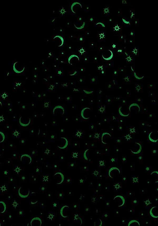 Brionne [Moon] | PINAFORE DRESS [Glow In The Dark]** - Image 5