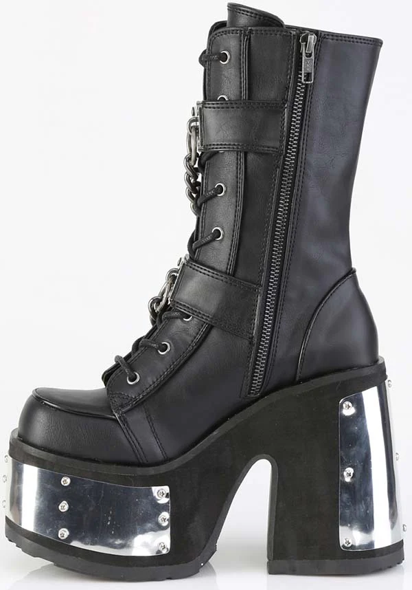 CAMEL-120 [Black] | PLATFORM BOOTS [PREORDER] - Image 4