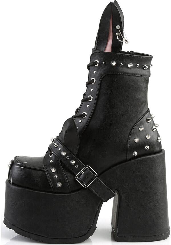 CAMEL-202 [Black] | PLATFORM BOOTS [PREORDER] - Image 4