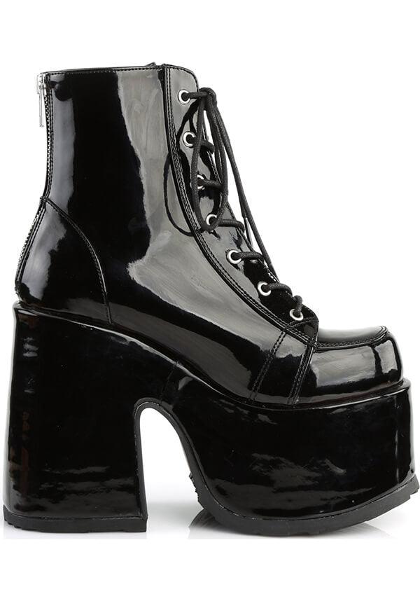 CAMEL-203 [Black Patent] | PLATFORM BOOTS [PREORDER] - Image 4