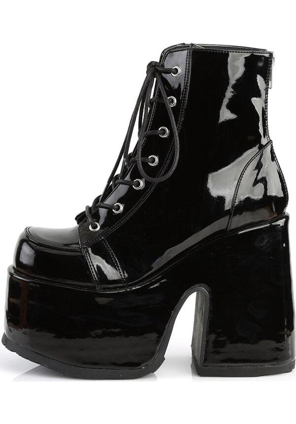 CAMEL-203 [Black Patent] | PLATFORM BOOTS [PREORDER] - Image 5