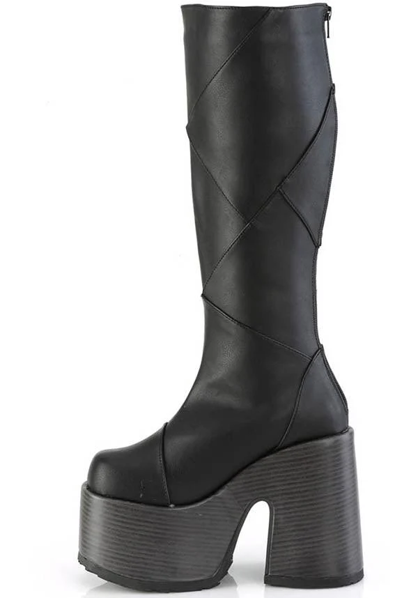 CAMEL-280 [Black] | PLATFORM BOOTS [PREORDER] - Image 3