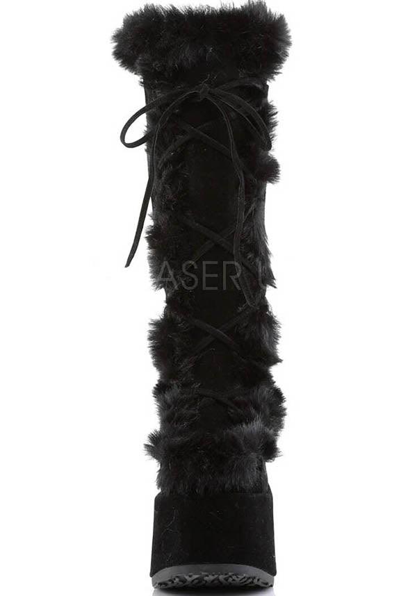 CAMEL-311 [Black] | PLATFORM BOOTS [PREORDER] - Image 2