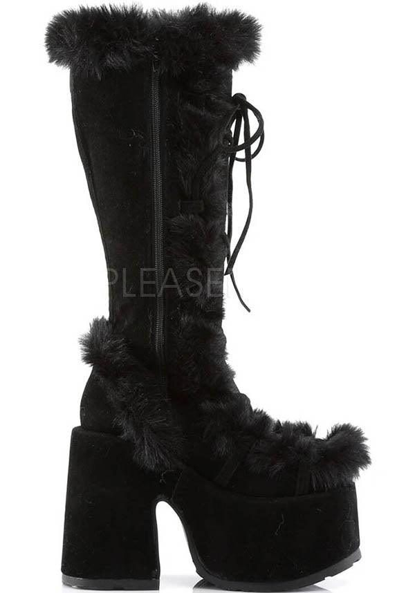 CAMEL-311 [Black] | PLATFORM BOOTS [PREORDER] - Image 5