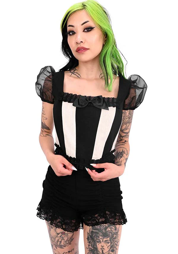 Carnival [Black] | CORSET TOP - Image 4