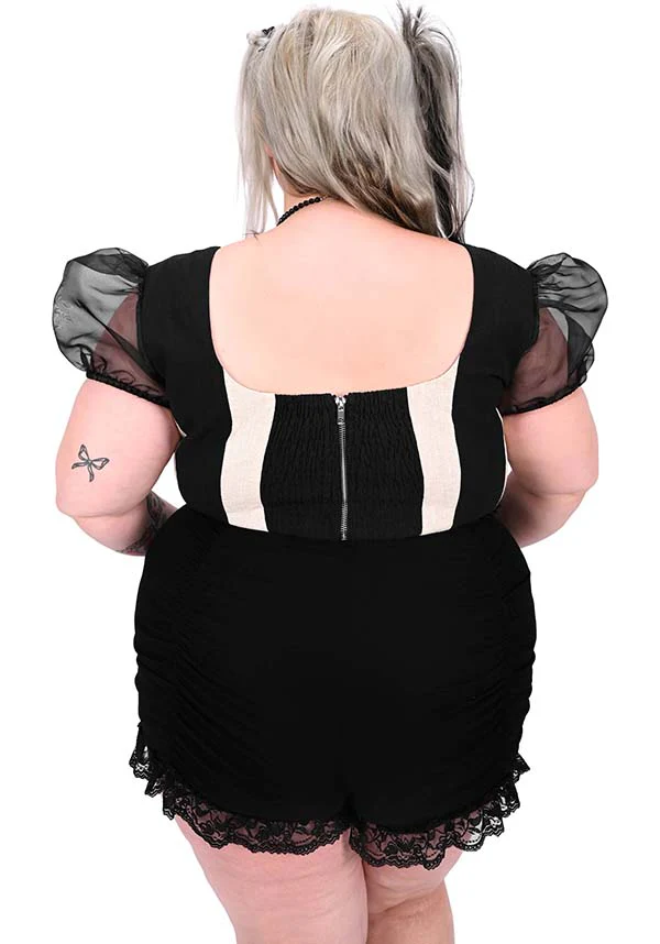 Carnival [Black] | CORSET TOP - Image 7