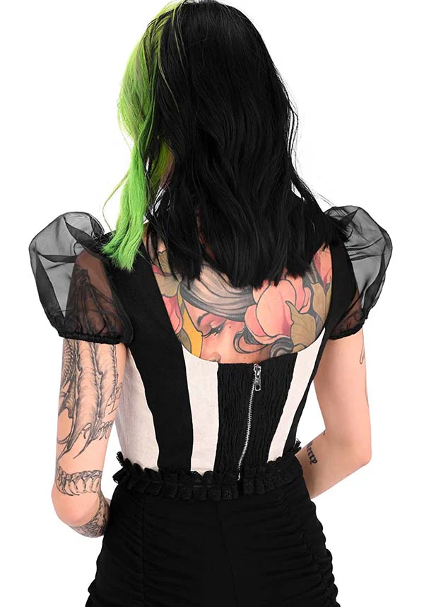 Carnival [Black] | CORSET TOP - Image 8