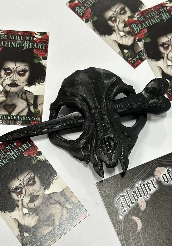 Cat Skull | HAIR PIN - Image 3